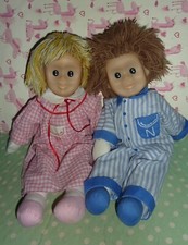 Jouet poupées NICOLAS & PIMPRENELLE "BONNE NUIT LES PETITS" CAPRICE