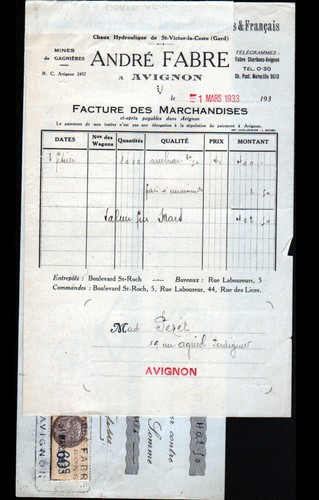 Avignon charbon des mines - des,