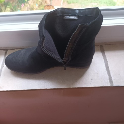Bottines femme tamaris - femme, noires