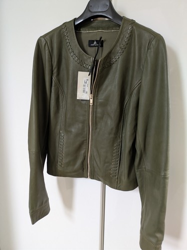 Blouson cuir souple - cuir, step