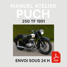 Manuel Atelier Puch 250 TF