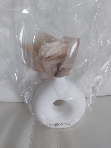 Vase avec bougie maison - avec,