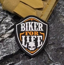 Patch brodé "Biker for Life" J105