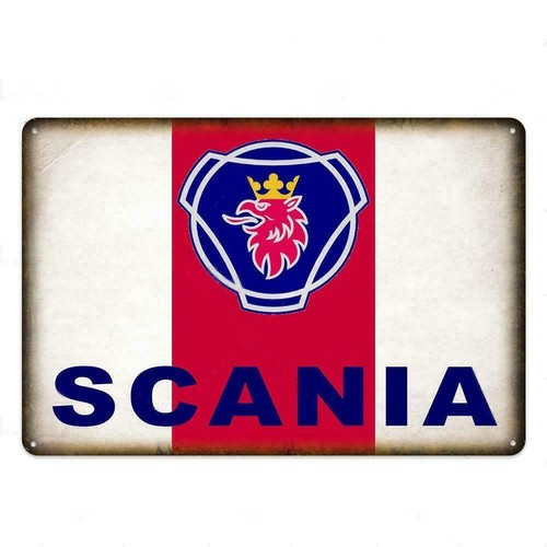 Plaque métal camion - ,