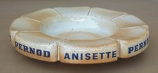 Ancien cendrier PERNOD ANISETTE GRÈS DU MARAIS pub anis bar bistrot ashtray