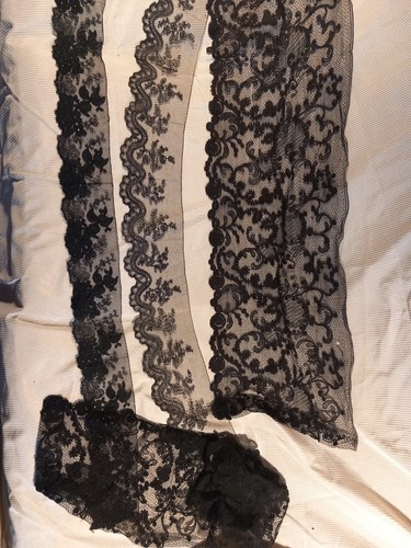 Guipure dentelle noire - guipure,