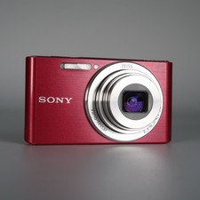 Sony Cyber-Shot DSC-W830 20.1MP 8x Digital Camera Red, Case, Boxed - Refurbished