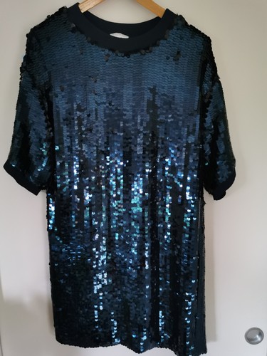 Escada robe soirée paillettes - escada,