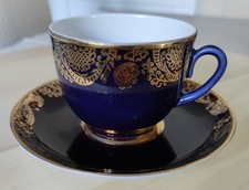 Tasse en Cobalt avec Soucoupe
