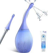 Poire de Lavement Intime Anus Douche - Poire à Lavement Intime 300 ML avec Buse