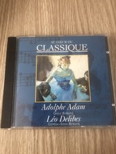 CD ADOLPHE ADAM GISELLE  LÉO DELIBES COPPELIA SYLVIA MUSIQUE CLASSIQUE