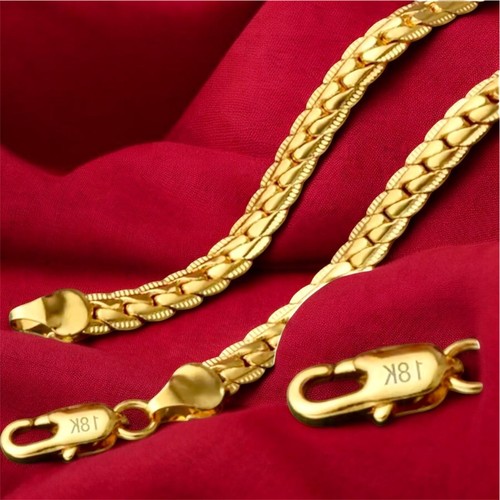 Collier plaqué 18k - collier,