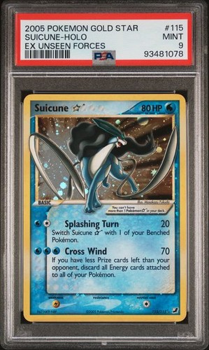Pokemon suicune star - ex, unseen