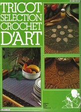 TRICOT CROCHET D'ART N°61 1983 loisirs créatifs modèles patrons broderie couture