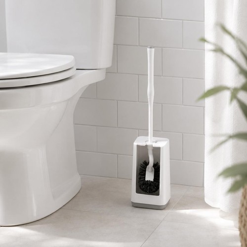 Brosse toilettes plastique