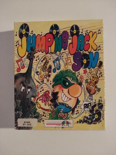 Jumping jack son atari st - -,