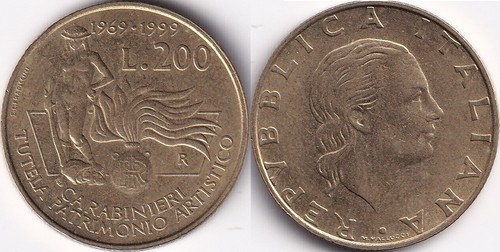 200 lires 1999 - 200,