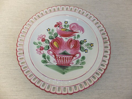 Xix assiette ajourée en - assiette,