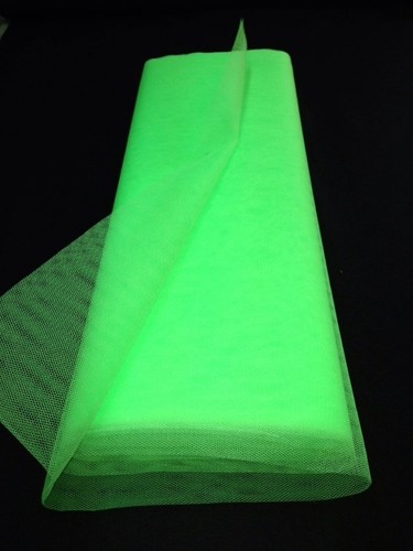 Tulle mariage vert fluo - tulle,
