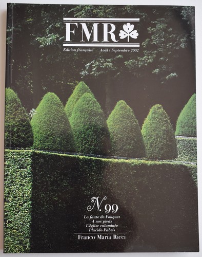 Fmr août septembre 2002 - fmr, n°99