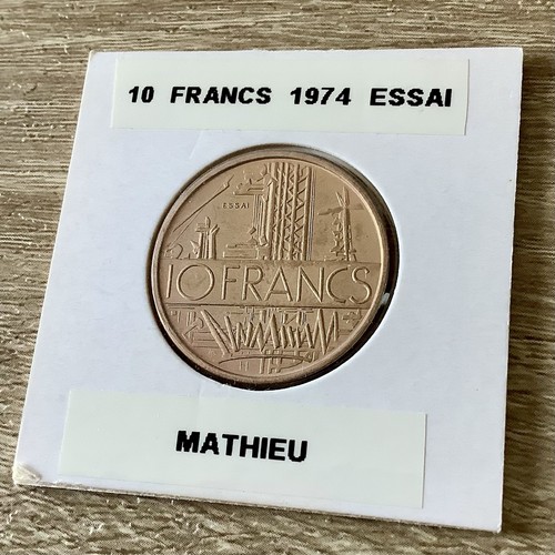 Francs mathieu 1974 essai - francs,