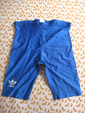 Short collant Adidas running vintage années 90 trefoil course cross - 40 / S