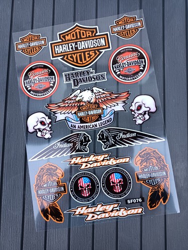 Autocollant harley davidson - harley,