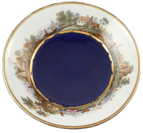 Assiette sous tasse scénique - sous-tasse,