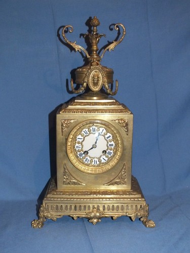 Superbe pendule bronze - pendule,