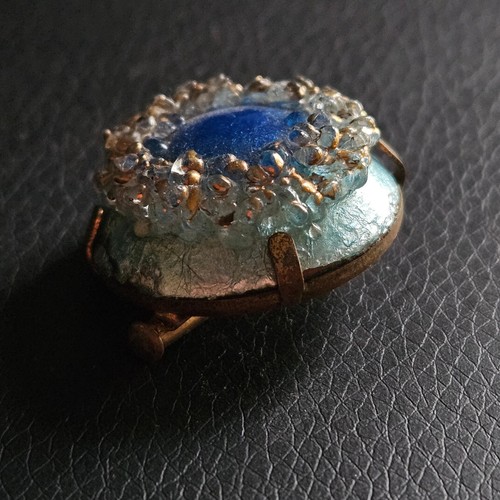 Broche émaux limoges - de,