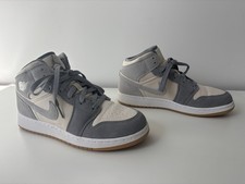 Baskets sneakers Nike Jordan 1 gris beige 39 38.5 neufs