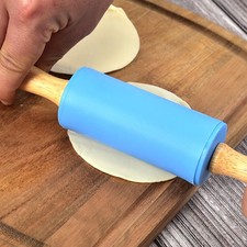  2pcs Dumpling Rolling Pin de cuisine Ustensiles Tools Baking Rolling Pink Pâte