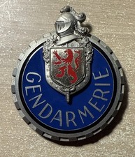 Plaque Motocycliste Gendarmerie Midi Pyrénées Vintage (AB H 698 )