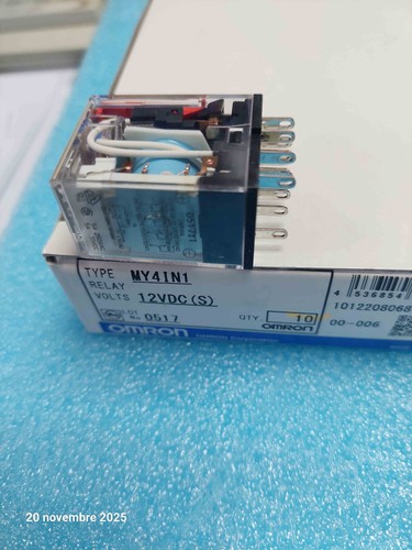 Relais omron my4in1 12vdc - relais, my4in1-12vdc