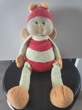 Luciole Peluche Doudou Luciole Abeille Ajena Tête Phosphorescente Vintage