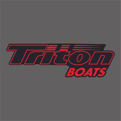 700 107 triton - black, red