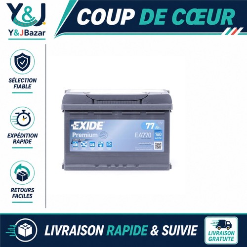 Batterie voiture exide - batterie,