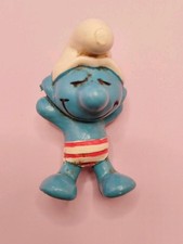 fig. Schtroumpf 20014 Bain De Soleil Smurfs - Sunbather Smurf - Schlafschlumpf