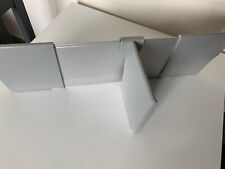 Séparateur de tiroir pour meuble de cuisine ou salle de bain. Aluminium et plast