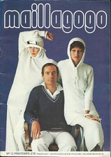 CATALOGUE TRICOT MAILLAGOGO N°12 PRINTEMPS ETE BERGER DU NORD 42 MODELES VINTAGE