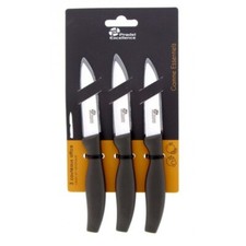 Pradel Excellence - Set de 3 Couteaux Office, Lames en céramique