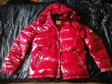 doudoune Moncler Xl Rouge Vernis
