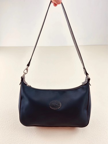 Sac hobo longchamp noir nylon - sac,