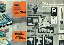 publicité Advertising 0121 1963  Moulinex combinz Marinette & Robot Marie  2pag