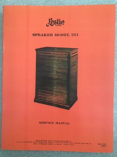 Leslie speaker information - leslie,