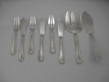 LCF Le Couvert Français, Style Louis XV, 3 couverts à poisson+couvert de service