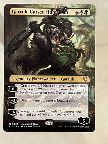 Mtg blb bloomburrow garruk - blb, bloomburrow—