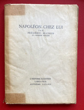 NAPOLEON CHEZ LUI ★ 1951 ★ FREDERIC MASSON ★ LIBRAIRIE ARTHEME FAYARD