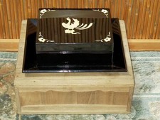 Plateau à tabac et boîte à