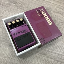 BOSS BF-2 Flanger Pédale Effet Guitare Black Label Taïwan Avec Boîte